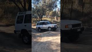 Land rover discovery 1  little tratters first offroad test [upl. by Sarajane]