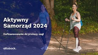 Aktywny Samorząd 2024  dofinansowanie do protezy nogi [upl. by Danella]