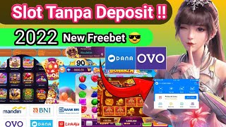 SLOT TANPA DEPOSIT ‼️ Freebet  Daily Login Terbaru Membayar Saldo Dana [upl. by Oleta]