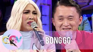 GGV Vice Ganda receives love advice from Bong Go [upl. by Elag]