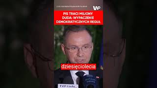 PKW odrzuciło sprawozdanie PiS Andrzej Duda ostro decyzji Wypaczenie demokratycznych reguł [upl. by Annaek]