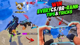 How to Win Every CS amp BRRANK in Free Fire  Secret Pro Tips And Tricks🔥  4Flag Gamer [upl. by Frederick]