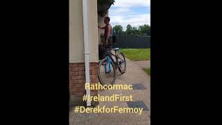 MAN IN WIFEBEATER VEST WHO BROUGHT 3 UNVETTED MIGRANTS INTO IRELAND SEEN NEAR FERMOY DEREK BLIGHE [upl. by Gamaliel741]