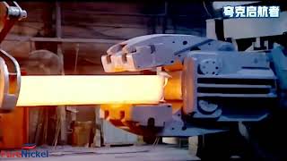 The forging process of forged bars [upl. by Zinck142]