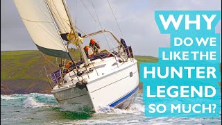 Unveiling the Hunter Legend Sailboat A Comprehensive Review Sailing Adventure Ep261 Lady K Sailing [upl. by Oleg]