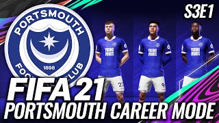 PREMIER LEAGUE LIFE BEGINS  FIFA 21 PORTSMOUTH CAREER MODE S3E1 [upl. by Yelnek]