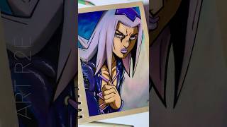 Dibujo Abbacchio  Jojo’s Bizarre Adventure  drawinganime prismacolorpremier jjba [upl. by Annawek623]