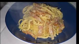 carbonara  spaghetti alla carbonara  pasta alla carbonara  spaghetti con guanciale [upl. by Kruger429]