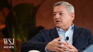 Netflix CEO Ted Sarandos on the Future of Entertainment  WSJ [upl. by Anemij]