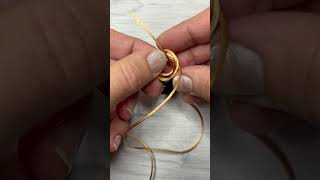 TUTORIAL NODE  INTRECCIO CABOCHON  WIRE  BRAIDED WIRE  AGATA [upl. by Manolo]