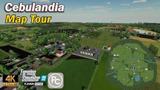 Cebulandia  Map Tour  Farming Simulator 22 [upl. by Bluma]