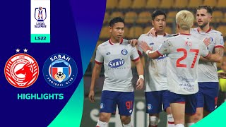 Kelantan FC 07 Sabah FC  LS22  Highlights Liga Super 2023 [upl. by Jaymie610]