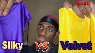 SILKY vs VELVET Durags Which Durag Is The BEST [upl. by Nwahsud762]