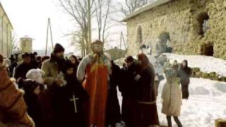 Russian ritual song of Maslenica quotVihodiIvanna gorkuquot [upl. by Airetas]