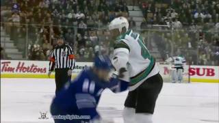 Jody Shelley vs Colton Orr Feb 8 2010 [upl. by Westbrooke996]