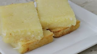 Cassava Cake Recipe  PAANO GUMAWA NG CASSAVA CAKE  Filipino Recipes [upl. by Eisej]