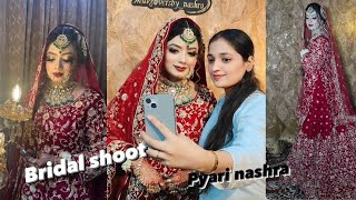 bridal shoot full pakistani asma se huyi mulakat mahavir vatika invitation [upl. by Blakely]