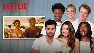 The Outer Banks Cast Reacts to Season 4 Part 1  Netflix [upl. by Fang323]