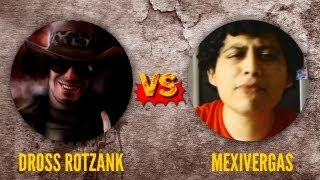 Dross Rotzank vs Diego Mexivergas Cumbre de los Trolls [upl. by Ainafets]