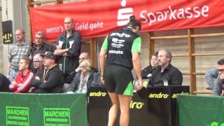 Tabletennis Bundesliga 3 Torben Wosik vs Foerster 3 TSV Ansbach TTC Wohlbach 20161106 6 [upl. by Ansela]