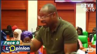 Parlement de la Cedeao  Le député Guy Marius Sagna dénonce la situation en Guinée [upl. by Berthoud]