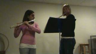 Telemann Sonata No 3 Duet for flute [upl. by Nij]