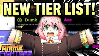 NEW PASSIVES Tier List In Anime Fighters [upl. by Lala]