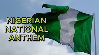 LYRICS  New Nigerian National Anthem Nigeria We Hail Thee 2024 choir acapella [upl. by Yruoc763]