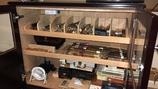 Custom Cabinet Humidor Tour [upl. by Aham427]