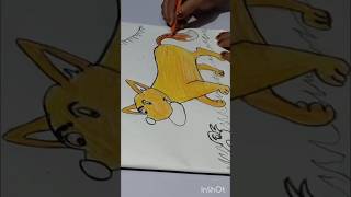 Clever Fox drawingclever Fox drawing ideas for kidsHow to draw clever Foxshortvideos short [upl. by Marylinda304]