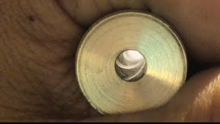 Make rifling button 55 from drill and hammer test it now [upl. by Alyaj456]