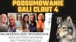 Podsumowanie gali Clout 4 Najman Muran Lexy Linkiewicz Wielki Bu Crazy Lizak Sequento Cios [upl. by Enelloc341]