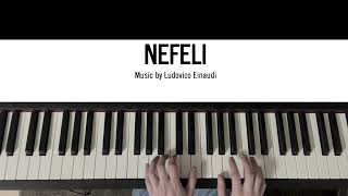 Nefeli  Ludovico Einaudi  with Piano Score [upl. by Akinor]