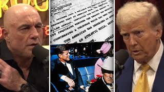 Trump quotI will release the JFK files the moment i take officequot  Joe Rogan amp Donald Trump [upl. by Guillermo]