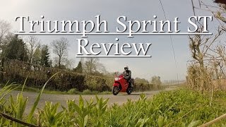 Triumph Sprint ST 1050 Review [upl. by Cahra]