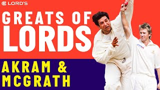 Wasim Akram vs Glenn McGrath  Whos The Greatest [upl. by Radec]