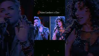 ADAM LAMBERT x CHER  BELIEVE [upl. by Tani506]