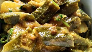 Sorisha bhindiDarosh recipe Bangali tasty vegetable [upl. by Aon841]