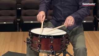 TAMA SLP Series GBubinga Snare Drum Review by Sweetwater [upl. by Pollyanna]