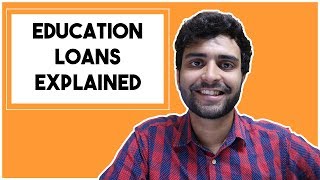 Education Loans Explained  MS in US [upl. by Anilra]