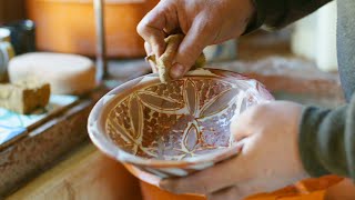 Making a 9th century Iraqi lustreware bowl replica [upl. by Egiarc731]