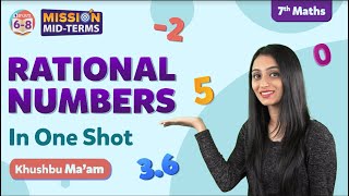 Rational Numbers Class 7 Maths in One Shot Chapter 9  BYJUS  Class 7 [upl. by Alguire]