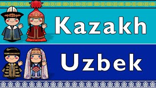 TURKIC KAZAKH amp UZBEK [upl. by Catherina]