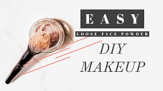 EASY DIY Face Powder with antioxidants [upl. by Adnima]