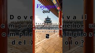 Il Tempio del Cielo viaggiare voyagers voyagersquiz quiz viaggiare bejing [upl. by Skelton]