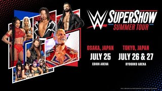 4K My WWE Supershow Experience in Tokyo Japan 2024 Part 1 [upl. by Benedict168]