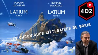 quotLATIUMquot de Romain Lucazeau  Chronique littéraire de Boris Bruckler pour Kulture Geek lecture [upl. by Odoric]