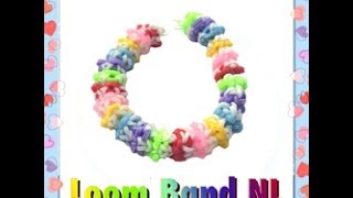 Gumdrop  rups armband op Monster Tail Loom in Nederlands [upl. by Nuahsel]