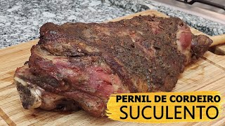 PERNIL DE CORDEIRO  COMO TEMPERAR PERNIL DE CORDEIRO DO JEITO CERTO SEM ERRORECEITA DE CHEFE ✅ [upl. by Ecidnacal]