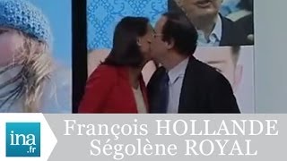 Le couple Ségolène Royal  François Hollande  Archive INA [upl. by Eldorado]